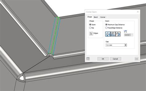 sheet metal corner relief design|auto relief solidworks sheet metal.